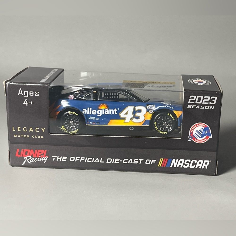 Erik Jones Action Racing 2023 #43 allegiant 1:64 Regular Paint Die-CastChevrolet